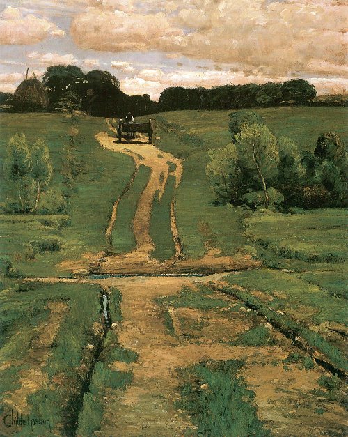 Childe Hassam Ein Landweg Wandbild