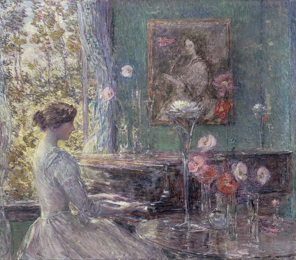 Childe Hassam Improvisation Wandbild