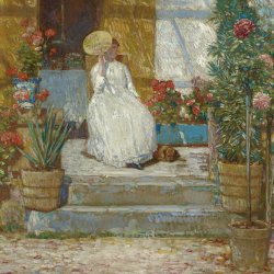 Childe-Hassam-In-the-sun