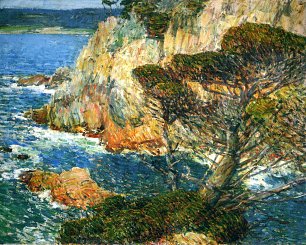 Childe Hassam Point lobos carmel Wandbild