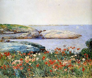 Childe Hassam Poppies Isles of Shoals Wandbild