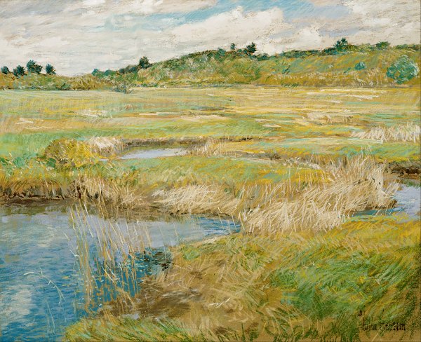 Childe Hassam The Concord Meadow Wandbild