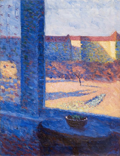 Curt Hermann Fensterblick Wandbild