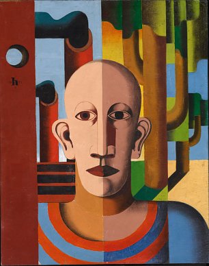 Heinrich Hoerle Arbeiter Wandbild