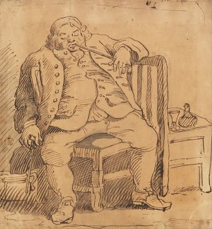 William Hogarth Benjamin Read Wandbild