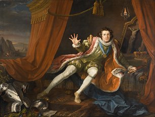 William Hogarth David Garrick as Richard III Wandbild