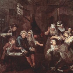 William-Hogarth-Der-Lebensweg-eines-Wuestlings-Szene-Das-Gefaengnis