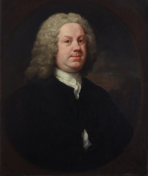 William Hogarth Dr Benjamin Hoadly Wandbild