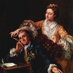 William-Hogarth-Portraet-des-Schauspielers-David-Garrik-und-seiner-Frau