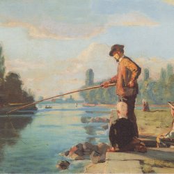 Ferdinand-Holler-Der-Angler