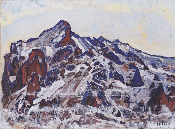 Ferdinand Holler Wetterhorn Wandbild