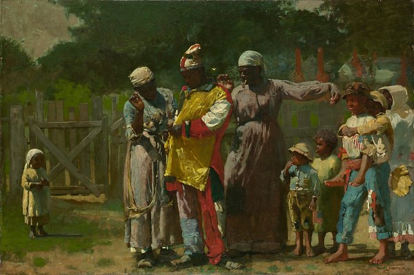 Winslow Homer Dressing for the Carnival Wandbild