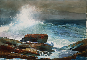 Winslow Homer Incoming Tide Scarboro Maine Wandbild