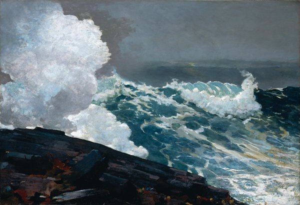 Winslow Homer Northeaster Wandbild