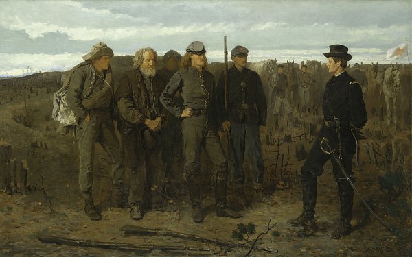 Winslow Homer Prisoners From The Front Wandbild