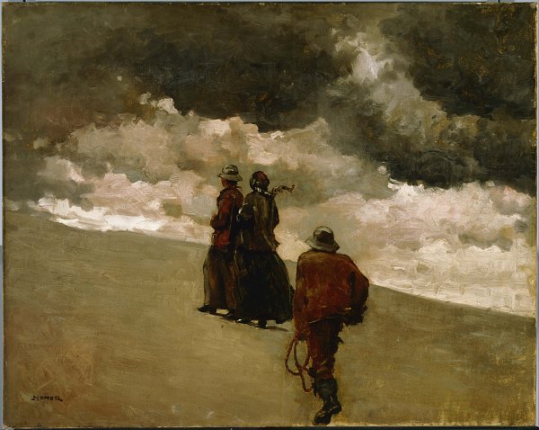 Winslow Homer To the Rescue Wandbild