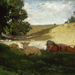 Winslow-Homer-Warm-Afternoon-Shepherdess