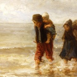 Jozef-Israels-boy-and-girl-peasant