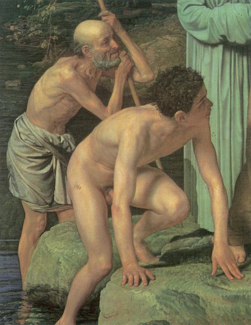 Alexander Andrejewitsch Iwanow Christus erscheint dem Volke Wandbild
