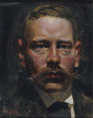 Akseli Gallen Kallela Adolf Paulin Muotokuva Wandbild