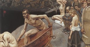 Akseli Gallen Kallela Am Fluss von Tuenla Wandbild