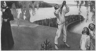 Akseli Gallen Kallela Fruehling Wandbild