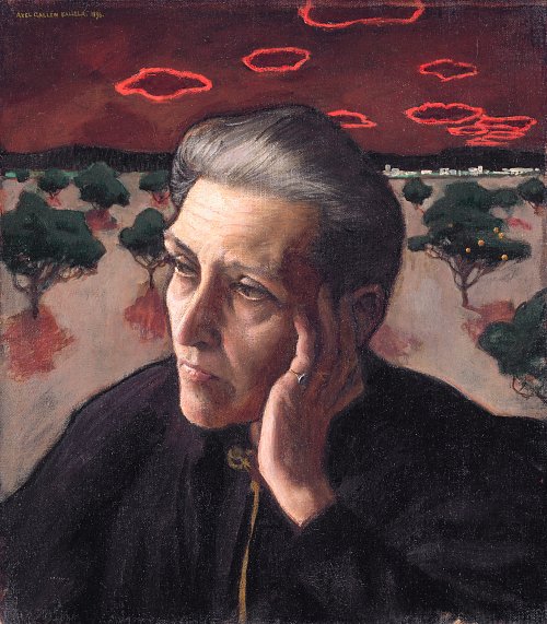 Akseli Gallen Kallela Mutter Wandbild
