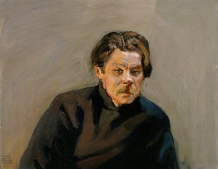 Akseli Gallen Kallela Portraet Maxim Gorki Wandbild