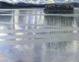 Akseli Gallen Kallela See Keitele Wandbild