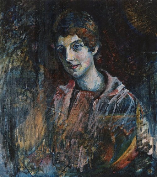 Portrait Nina Kandinsky Wandbild