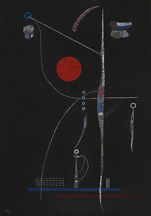 Wassily Kandinsky Red Accent
