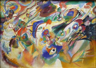Study for composition 7 Wandbild