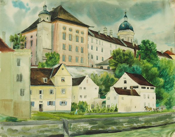 Kloster Wandbild