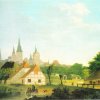 Georg-Friedrich-Kersting-Ansicht-Rostocks-vom-Gertrudenplatz-aus