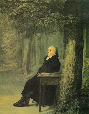 Georg Friedrich Kersting Bildnis des Buchhaendlers C.Fr.Frommannn Wandbild