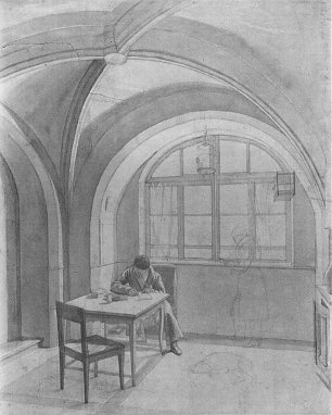 Georg Friedrich Kersting Der Albrechtskeller in Meissen Wandbild