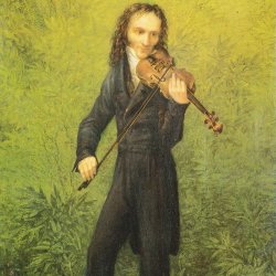 Georg-Friedrich-Kersting-Der-Geiger-Nicolo-Paganini