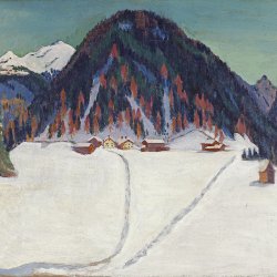 Ernst-Ludwig-Kirchner-Junkerboden-unter-Schnee