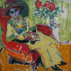 Ernst-Ludwig-Kirchner-Sitzende-Dame-Dodo