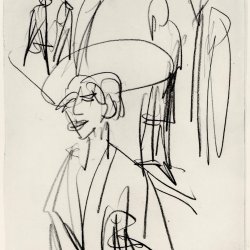 Ernst-Ludwig-Kirchner-Studie-zur-Roten-Kokotte