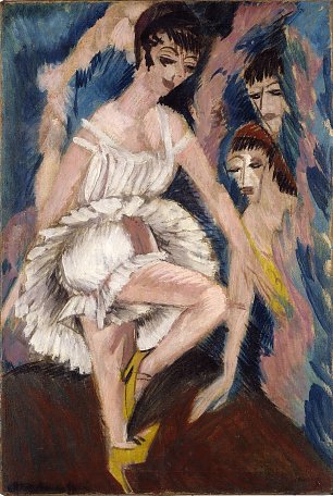 Ernst Ludwig Kirchner Taenzerin Wandbild