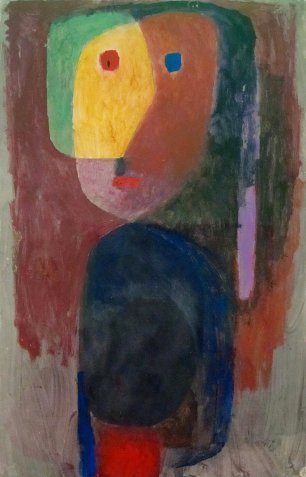 Paul Klee Abendliche Figur Wandbild