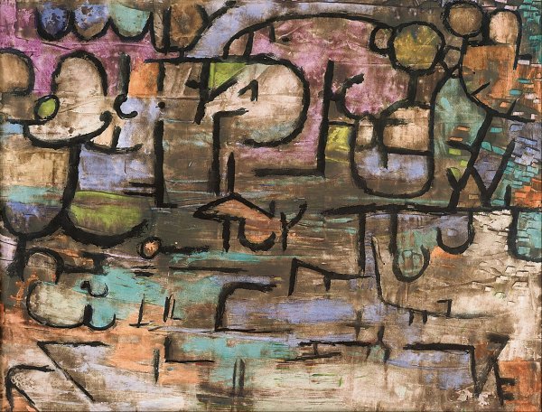 Paul Klee After The Flood Wandbild