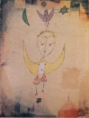 Paul Klee Angelus Descendens Wandbild