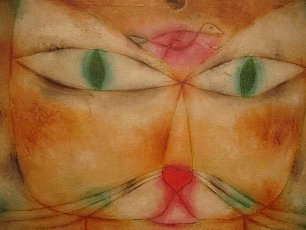 Paul Klee Cat and Bird Wandbild