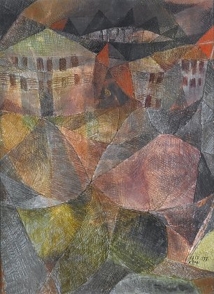 Paul Klee Das Hotel Wandbild