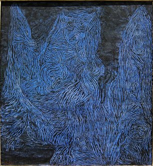 Paul Klee La nuit de Walpurgis Wandbild