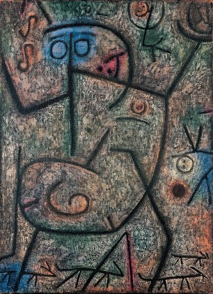 Paul Klee Oh These Rumors Wandbild