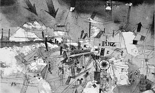 Paul Klee Pinz Wandbild