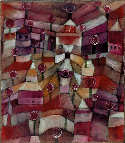 Paul Klee Rose Garden Wandbild